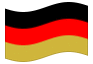 Animierte Flagge Deutschland (schwarz-rot-gold)