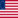 Betsy Ross (USA 1777-1795)-Flagge quadratisch