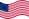 Wehende Betsy Ross (USA 1777-1795)-Flagge statisch