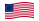 Betsy Ross (USA 1777-1795)-Flagge wehend