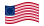 Betsy Ross (USA 1777-1795)-Flagge wehend