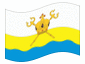 Animierte Flagge Mykolajiw