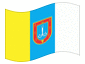 Animierte Flagge Odessa