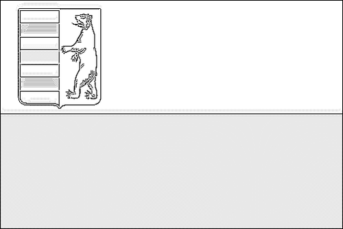 Umriss der Flagge Transkarpatien zum Ausmalen