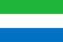 Flaggengrafiken Sierra Leone
