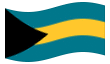 Animierte Flagge Bahamas