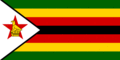 Flaggengrafiken Simbabwe