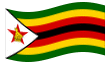 Animierte Flagge Simbabwe