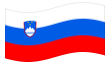Animierte Flagge Slowenien