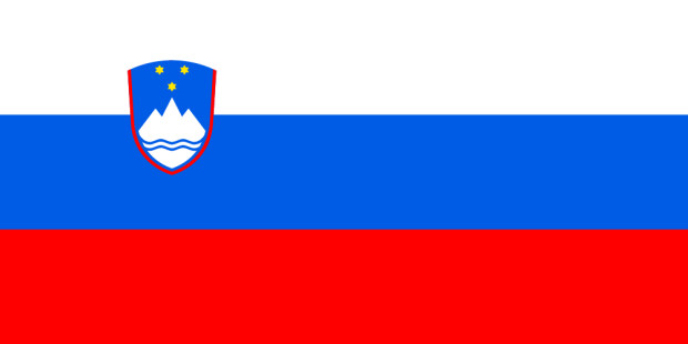 Flagge Slowenien, Fahne Slowenien