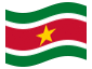 Animierte Flagge Suriname