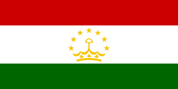 Flagge Tadschikistan, Fahne Tadschikistan