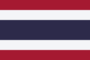 Flaggengrafiken Thailand