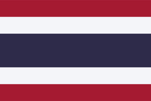Flagge Thailand, Fahne Thailand