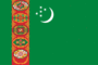 Flaggengrafiken Turkmenistan