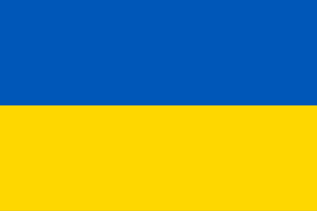 Flagge Ukraine, Fahne Ukraine