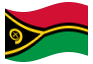 Animierte Flagge Vanuatu
