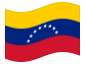 Animierte Flagge Venezuela
