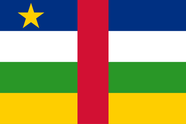 Flagge Zentralafrikanische Republik