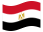 Animierte Flagge Ägypten