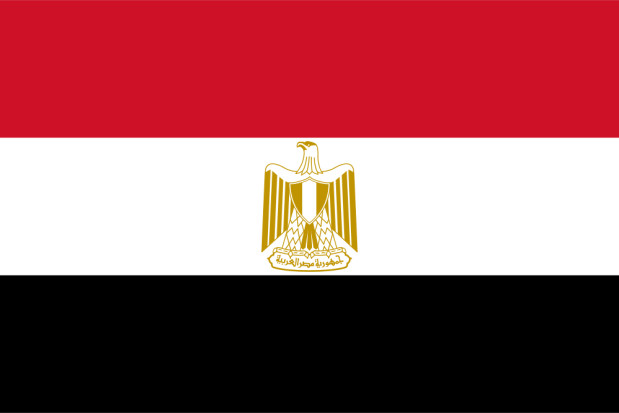 Flagge Ägypten
