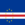 Kap Verde-Flagge quadratisch