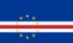 Kap Verde-Flagge rechteckig