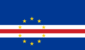 Kap Verde-Flagge rechteckig