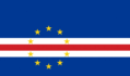 Kap Verde-Flagge rechteckig