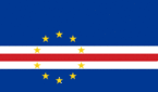 Kap Verde-Flagge rechteckig