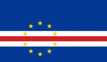 Kap Verde-Flagge rechteckig