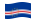 Kap Verde-Flagge wehend
