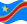Wehende Demokratische Republik Kongo-Flagge statisch