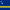 Curaçao-Flagge quadratisch