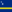 Curaçao-Flagge quadratisch