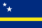 Curaçao-Flagge rechteckig
