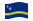 Curaçao-Flagge wehend