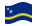 Curaçao-Flagge wehend