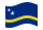Curaçao-Flagge wehend