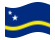 Curaçao-Flagge wehend
