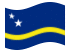 Curaçao-Flagge wehend