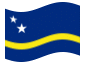 Curaçao-Flagge wehend