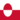 Grönland-Flagge quadratisch