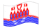 Heiligenhafen-Flagge wehend