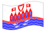 Animierte Flagge Heiligenhafen
