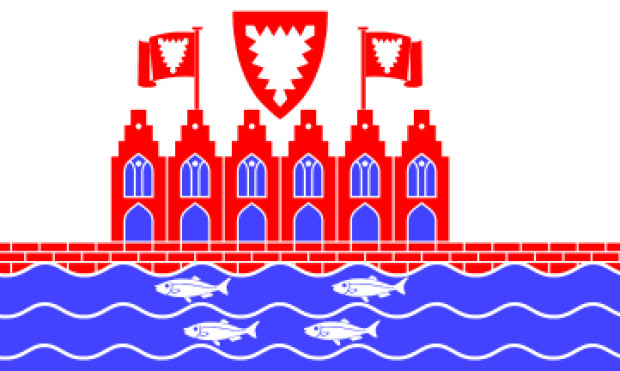 Flagge Heiligenhafen, Fahne Heiligenhafen