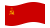 Sowjetunion-Flagge wehend