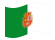 Fuerteventura-Flagge wehend