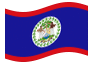 Animierte Flagge Belize
