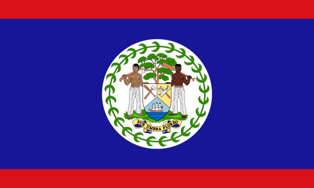 Flagge Belize